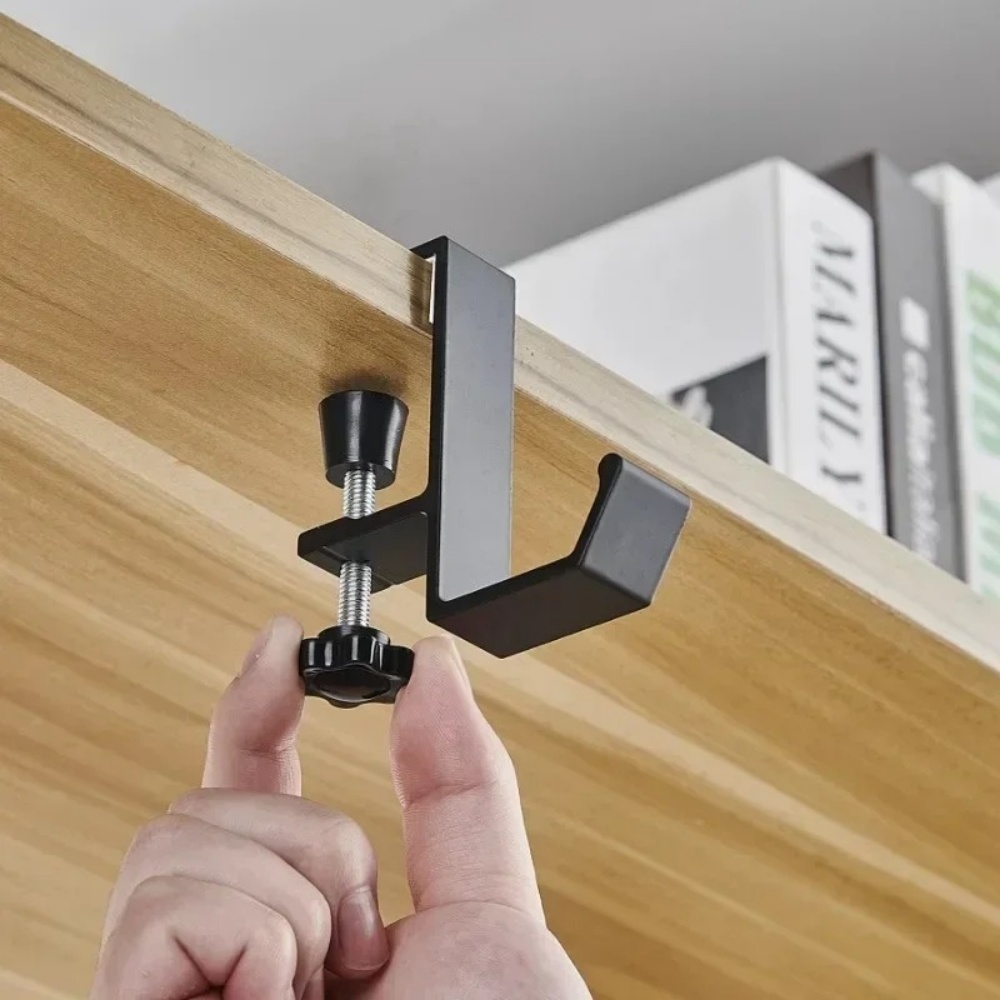 Home Office Headset - 1/2개 조절 가능한 책상 가장자리 걸이형