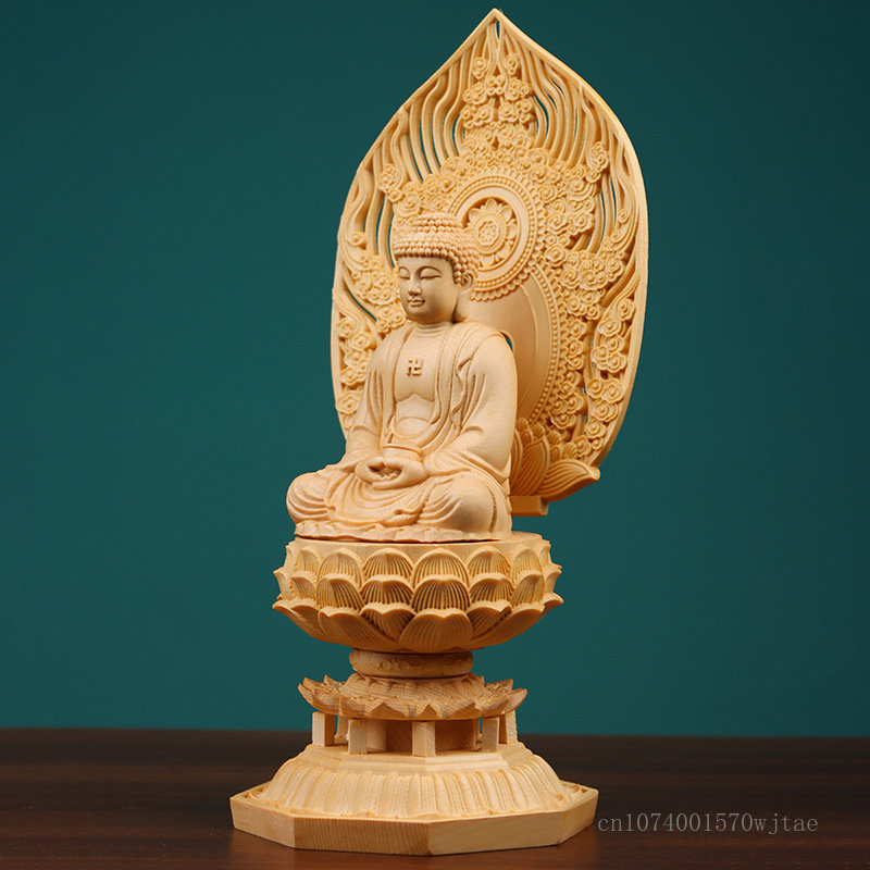 가정 및 사무실 장식을 위한 석가모니 불상, 나무 손  - Home Office Feng Shui 리뷰 및 가격