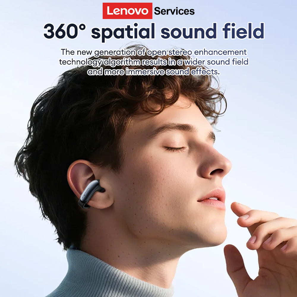레노버 LES-108 골전도 TWS 이어 클립 이어폰  - Home Office Headset 리뷰 및 가격
