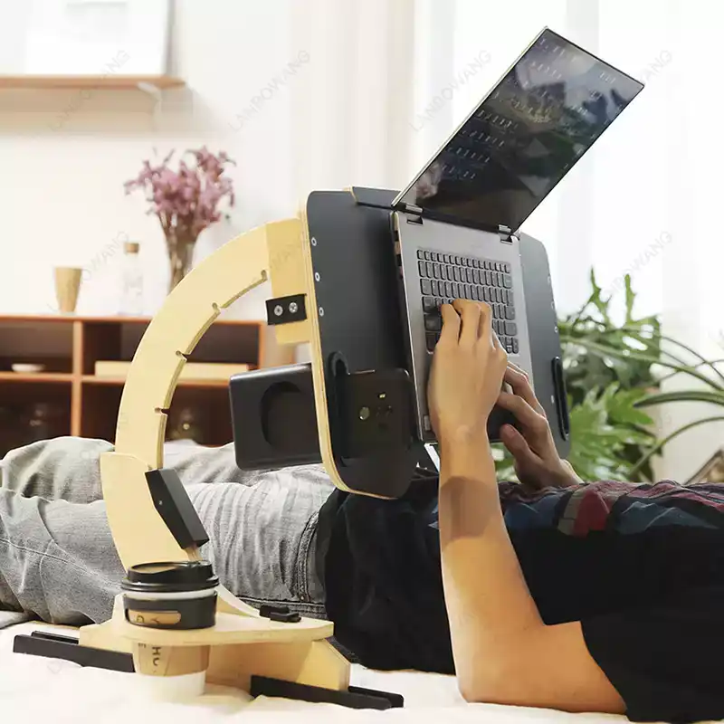 알루미늄 합금 접이식 랩 데스크 조절 가능한 인체공학적 - Home Office Laptop 리뷰 및 가격