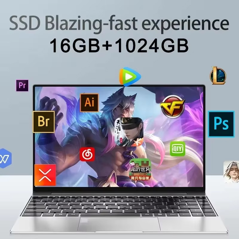 새로운 초슬림 노트북 14.1인치 16GB 램 2TB  - Home Office Laptop 리뷰 및 가격
