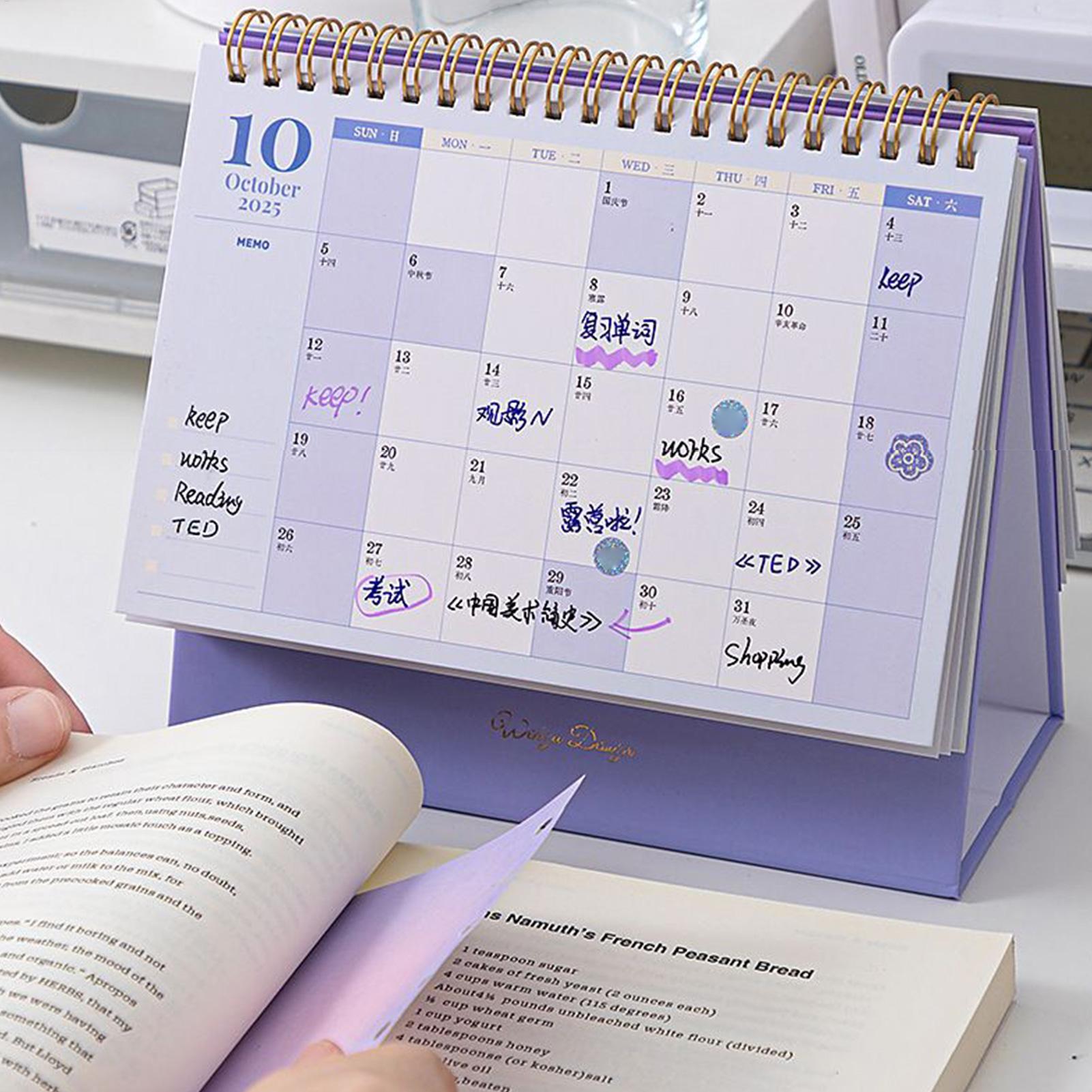 2026 데스크탑 캘린더 스파이럴 바운드 오피스 플래너 - Home Office Holidays 2026 리뷰 및 가격
