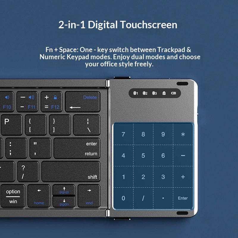 Mengzu Tri Fold 무선 블루투스 키보드(숫자 - Home Office Laptop 리뷰 및 가격