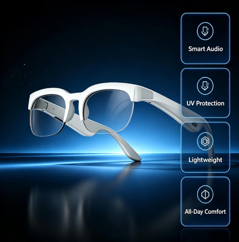 2026 XG89 실시간 AI 번역 선글라스 오픈형 블 - Home Office Headset 리뷰 및 가격