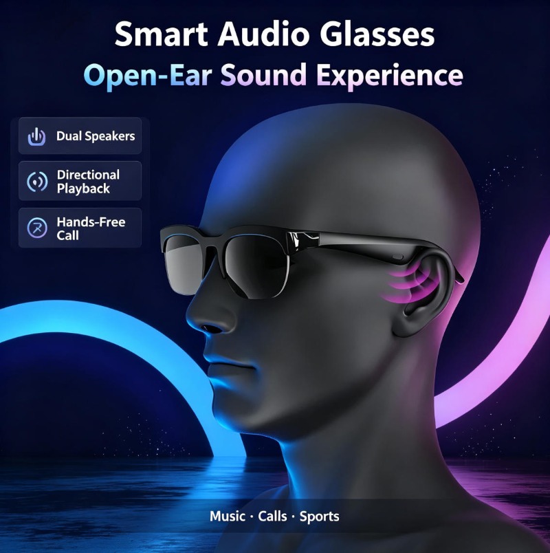 2026 XG89 실시간 AI 번역 선글라스 오픈형 블 - Home Office Headset 리뷰 및 가격
