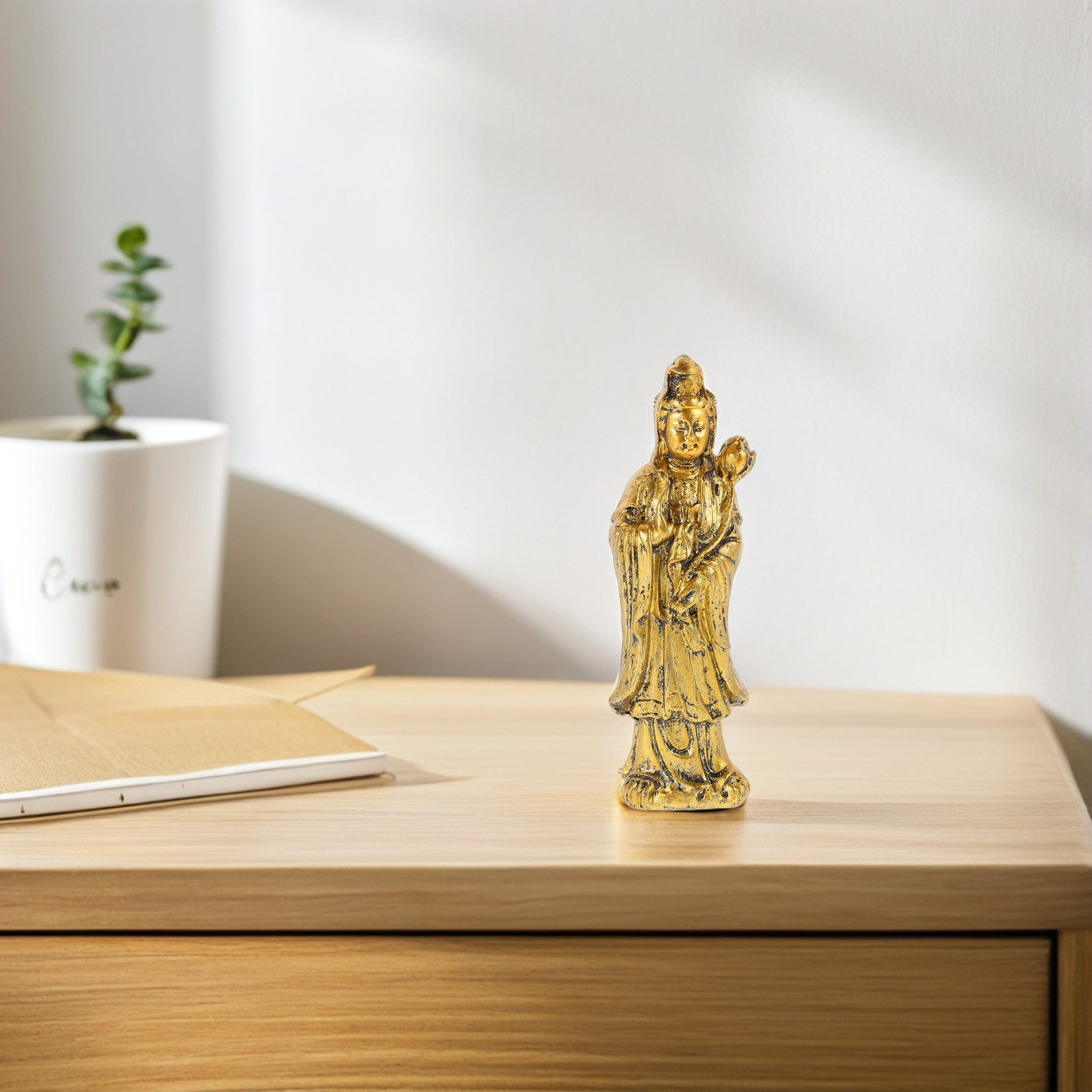 우아한 빈티지 음불상, 가정 장식, 사무실 풍수, 평화 - Home Office Feng Shui 리뷰 및 가격